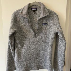Patagonia quarter zip fleece jacket